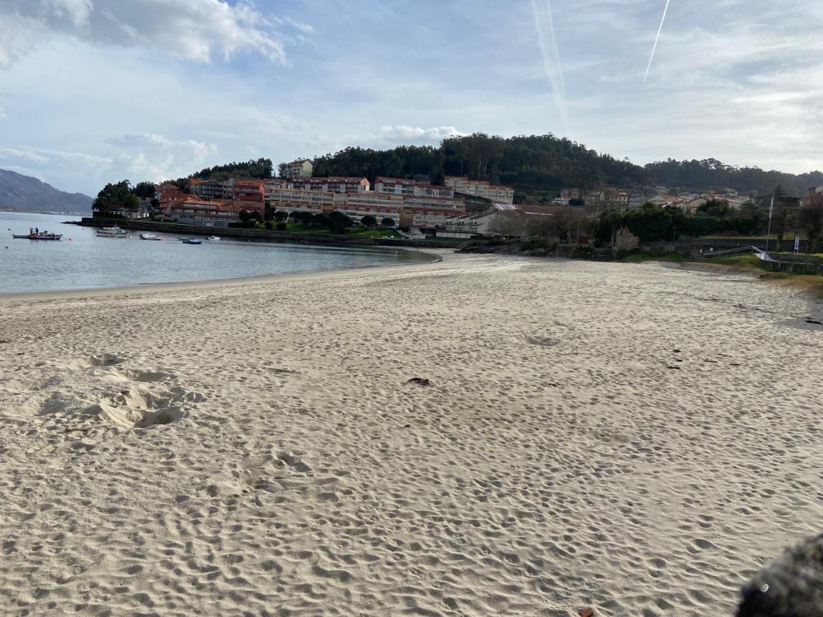 Apartamento Corcubion Playa De Quenxe Eksteriør billede