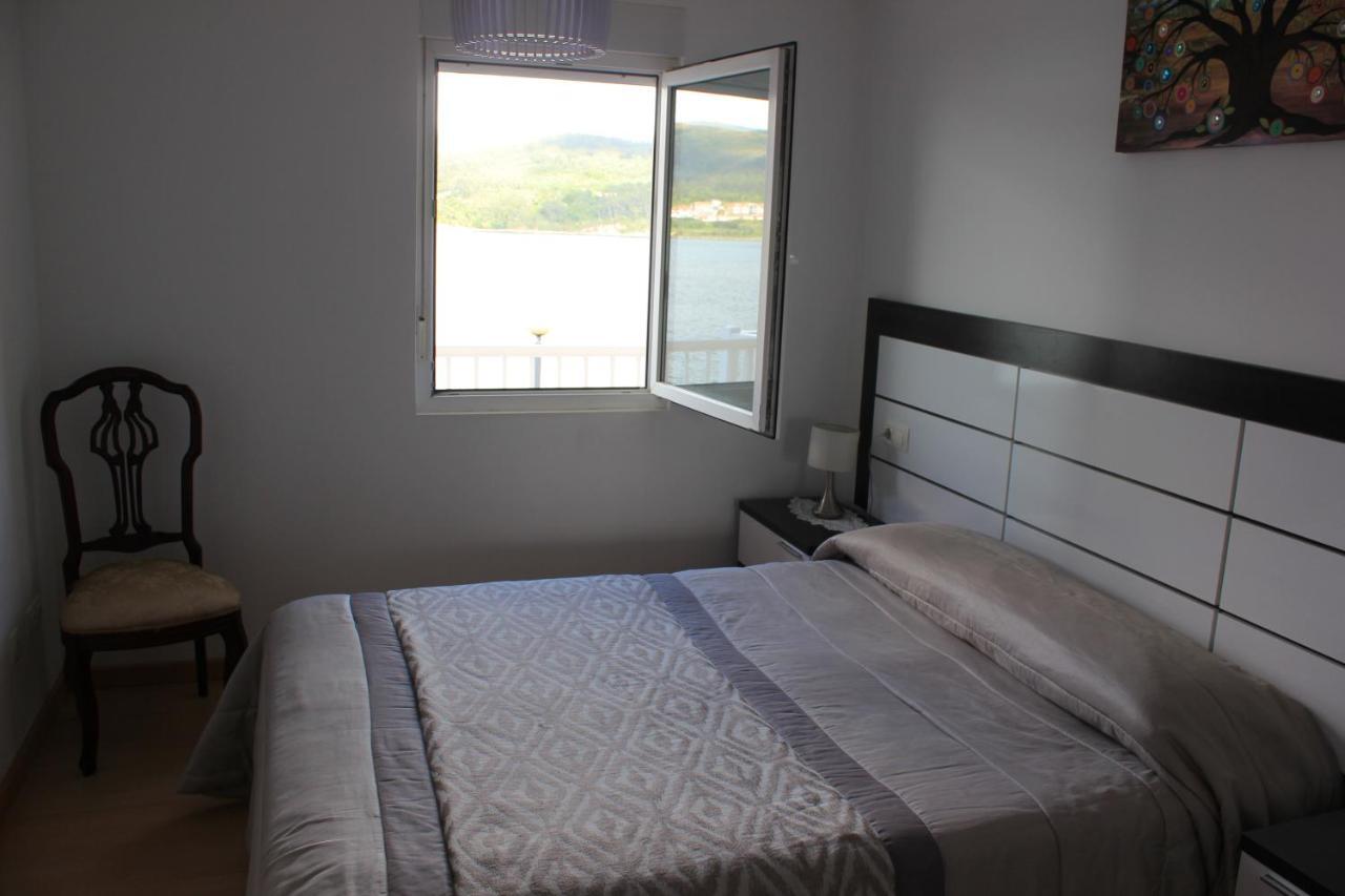 Apartamento Corcubion Playa De Quenxe Eksteriør billede