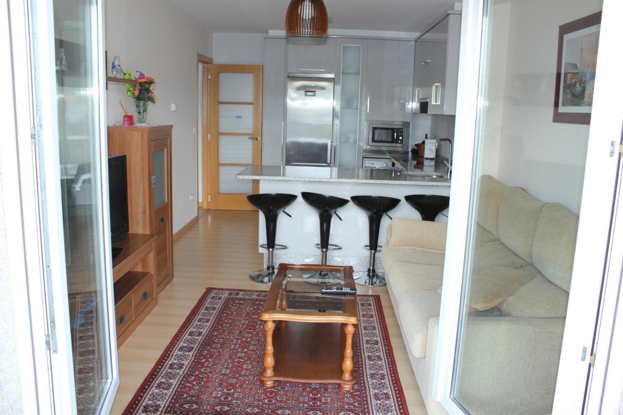 Apartamento Corcubion Playa De Quenxe Eksteriør billede