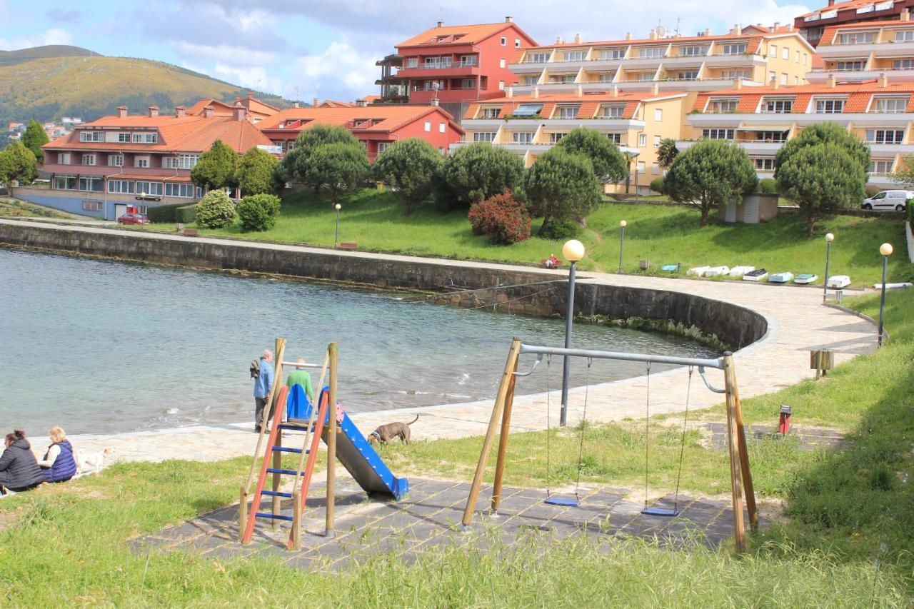 Apartamento Corcubion Playa De Quenxe Eksteriør billede