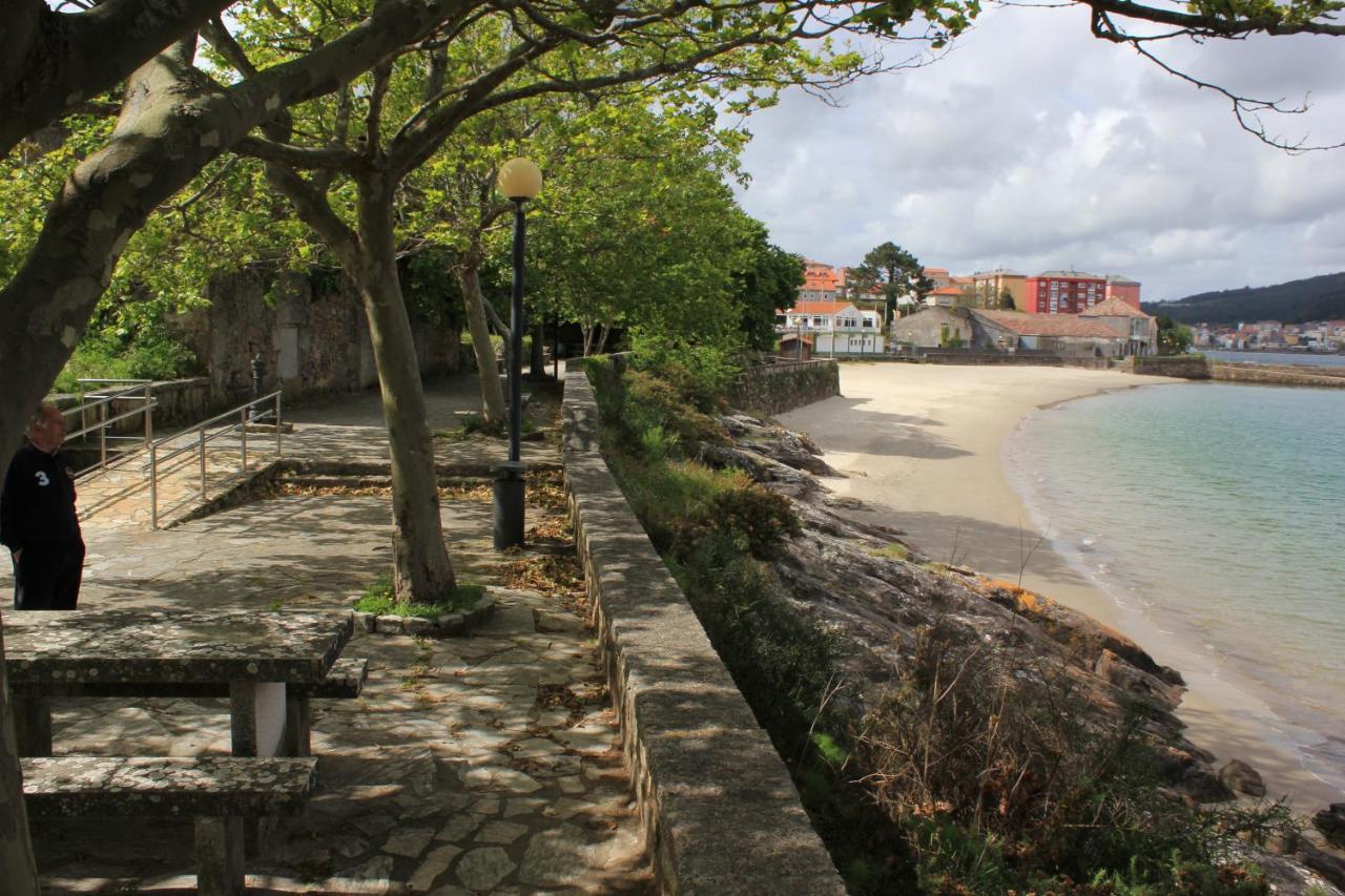Apartamento Corcubion Playa De Quenxe Eksteriør billede