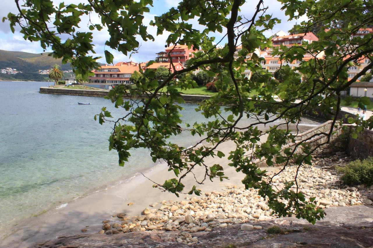 Apartamento Corcubion Playa De Quenxe Eksteriør billede